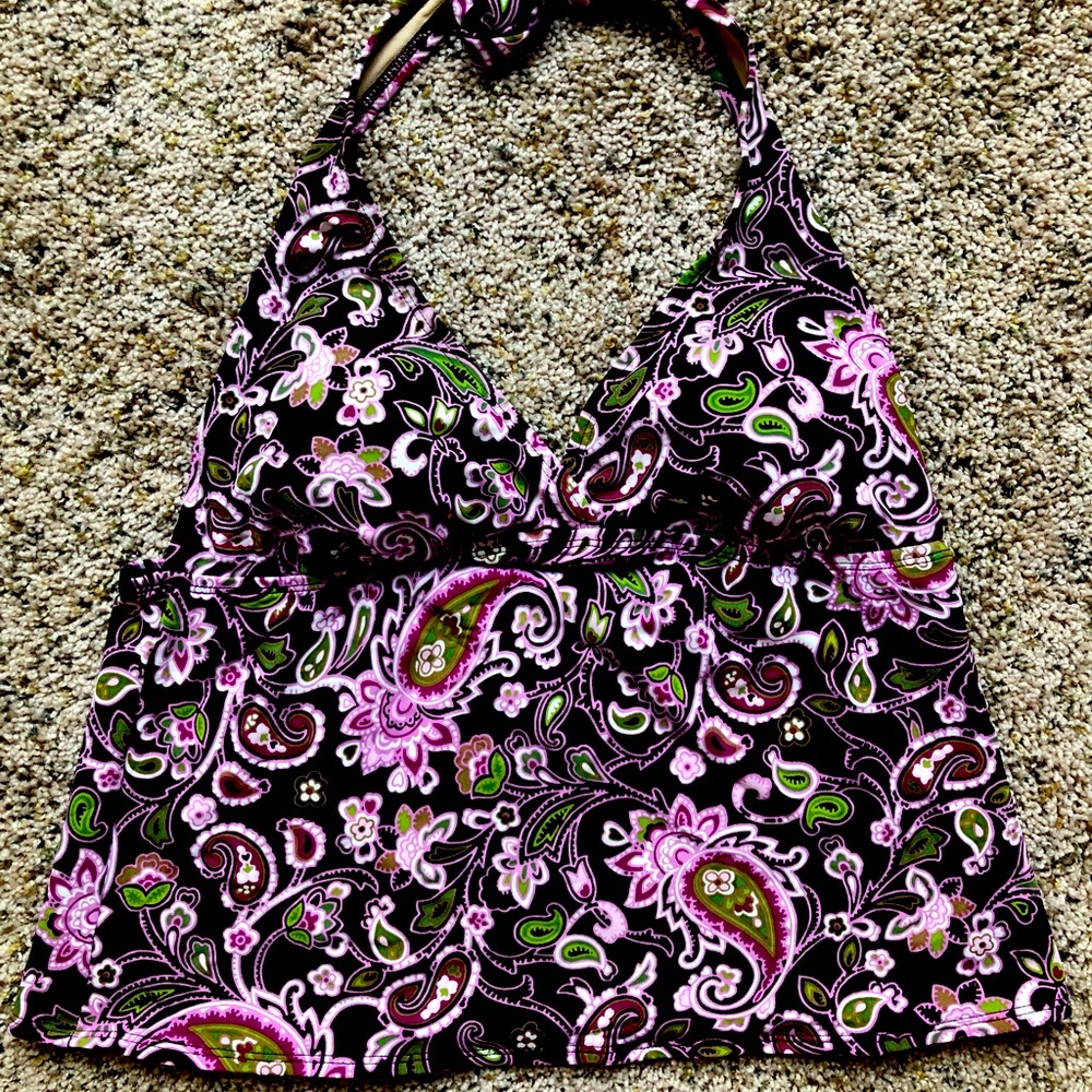 Merona swim tankini top